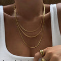 Layered Gold Necklace