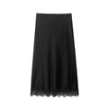 Satin Midi Skirt